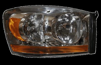06-06 dodge pickup headlight headlamp assembly front passenger side right rh