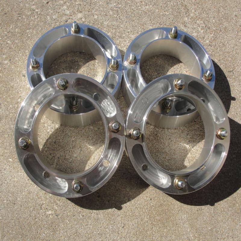 (4) 2" yamaha 4x156 wheel spacers yfm660 yfm700 yfm raptor blaster 200 atv