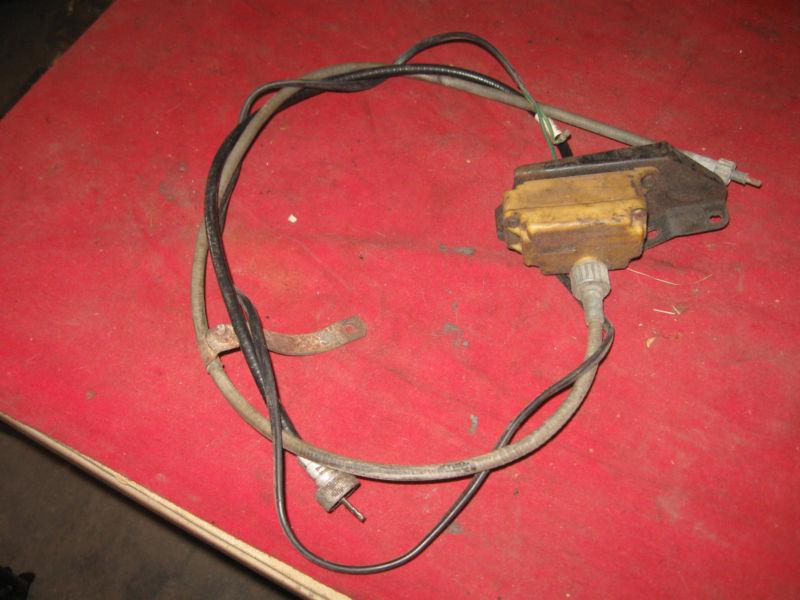 Mgb mgbgt speedometer cables and service interval counter