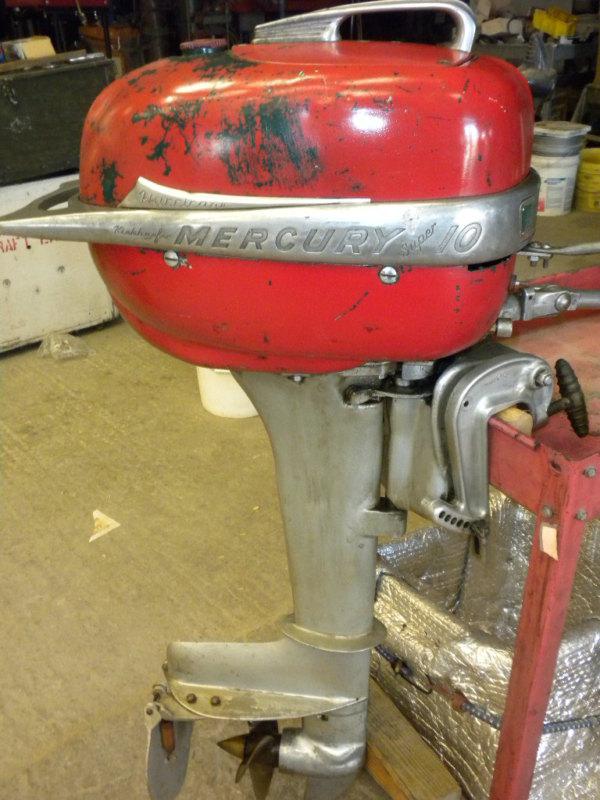 Vintage mercury kiekhaefer outboard super 10 kg-7 rare find