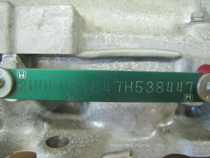 2006-2011 Honda Civic EX LX DX 1.8L R18A1 VTEC Engine Short Block, US $449.95, image 6