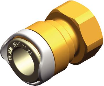 Whale wx1539b stem adaptor - female 3/8in bs