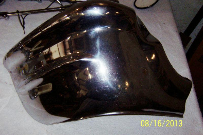 1957 chevy bel air right (passenger side) oem front bumper end - nice condition