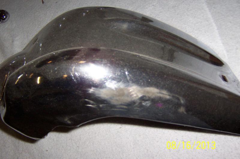 1957 Chevy Bel Air Right (Passenger Side) OEM Front Bumper End - NICE CONDITION, US $59.00, image 2