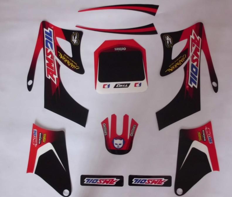 Apollo 3m graphic kit decals sticker for motorcycle moto dirt pit bike apollo