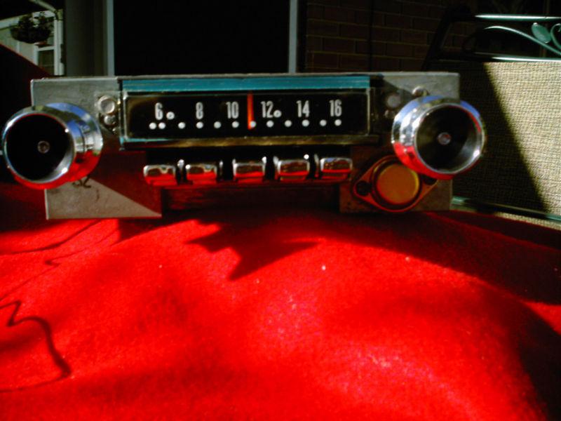 1963 ford galaxie 500xl/500 original am radio 3tmf 412913 work