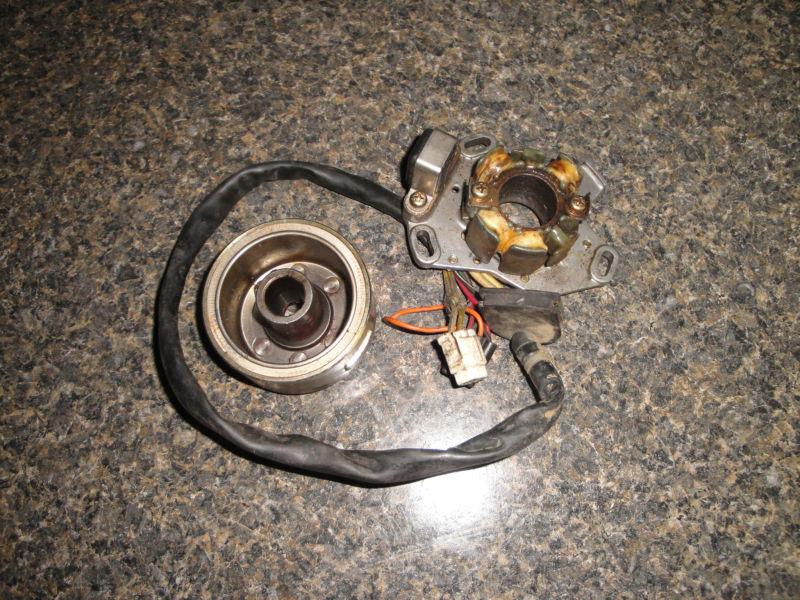 Purchase 00 SUZUKI RM 125 RM125 STATOR AND FLYWHEEL OEM STATOR