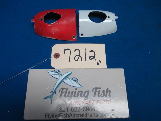 Wing tip strobe/nav light cover plates (7212)