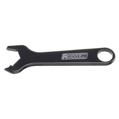 Russell performance an wrench hose end aluminum black fits -12 an nut ea 651930