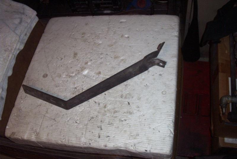 1961 1962 Corvette Rear Bumper Brace Bracket Left Rear NOS, US $60.00, image 3