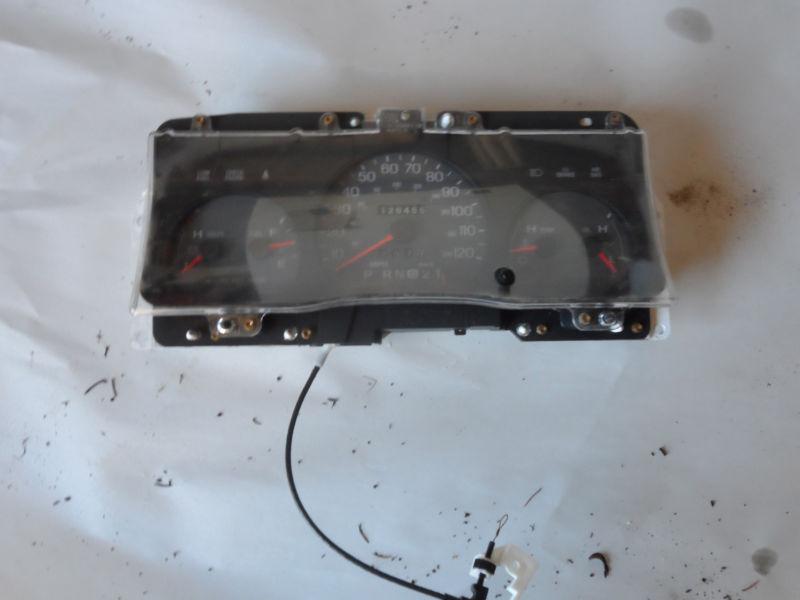 98 1998 01 02 mercury grand marquis crown vic  speedometer cluster  132k