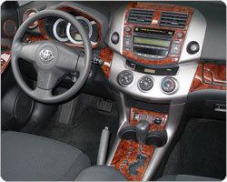 Toyota rav-4 rav4 interior wood dash trim kit 2006 2007 2008 2009 2010 2011 2012