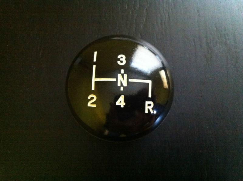 Purchase NOS 1968 69 70 71 1972 SM465 GMC Chevy Truck 4 Speed Manual Shift Shifter Knob in