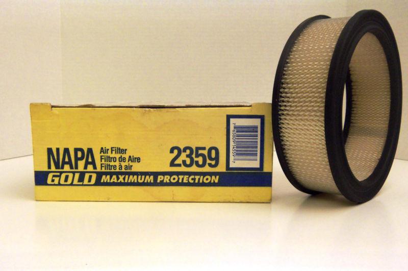Purchase NAPA Air Filter Gold Maximum Protection 2359 New in Box in