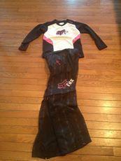 Fox racing youth motocross gear pink & black!  pants 26 jersey ym nice!!!