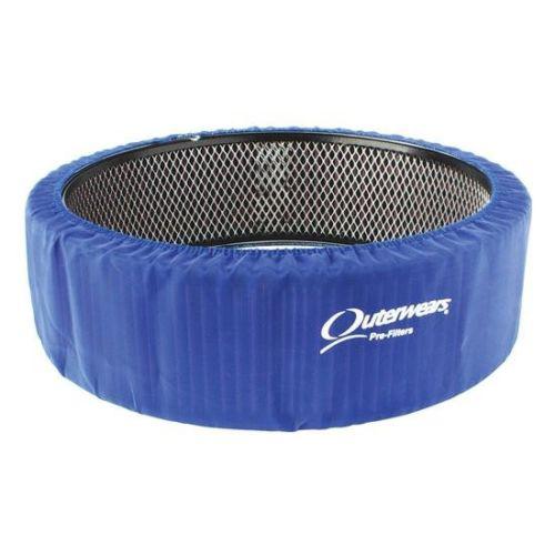 New outerwears 10-1002-02 14" x 4" tall blue air cleaner pre-filter
