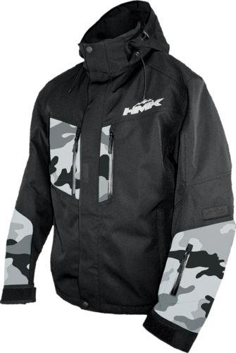 Hmk maverick motorcycle jacket black/camo large