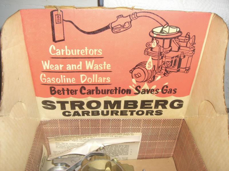 NOS Stromberg WW380415 1955-56 Plynouth carburetor, US $149.99, image 4