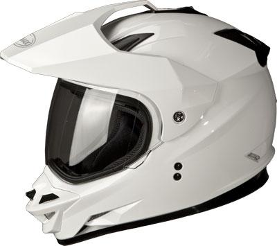 Gmax gm11d dual sport helmet white m g5110015