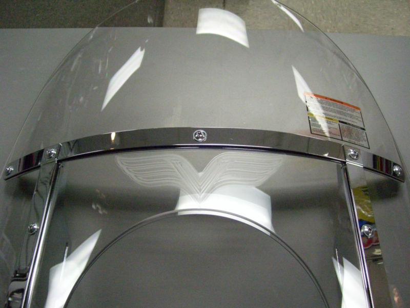 Nos kawasaki vulcan 1500 fi windshield (adjustable) by kawasaki oem k46001-025a