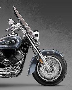 Yamaha v star vstar 1100 classic tall 21 1/4" windshield & mounts kit