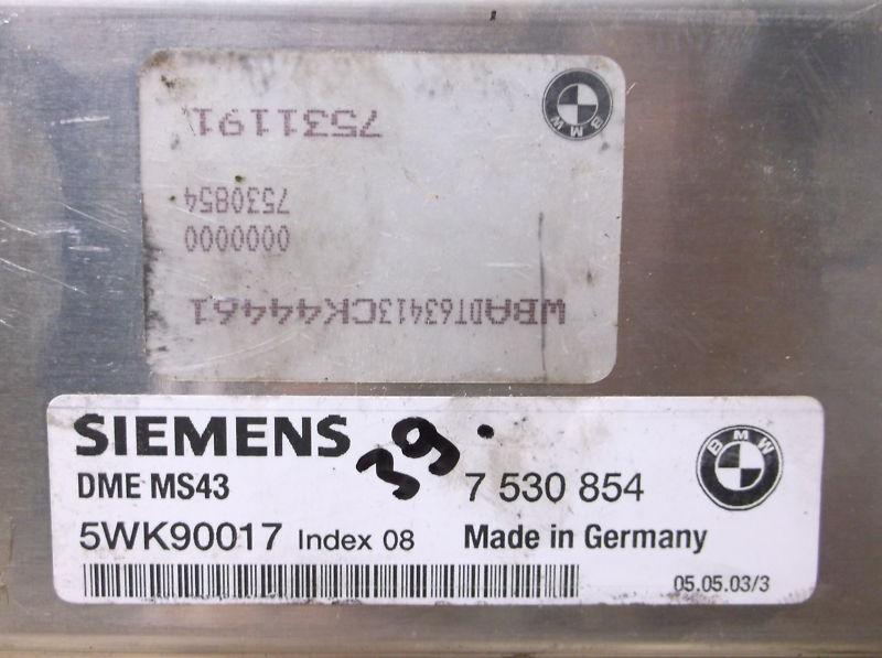 03-04-05 bmw 330/330i . engine control module..ecu..ecm..pcm