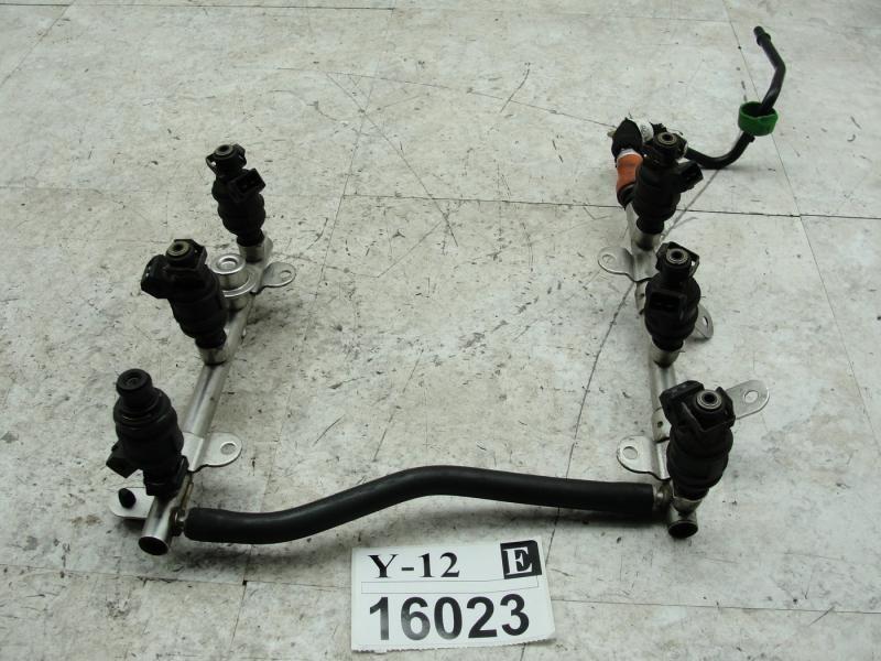 2002-2005 freelander fuel gas injector injecter rail line tube set oem