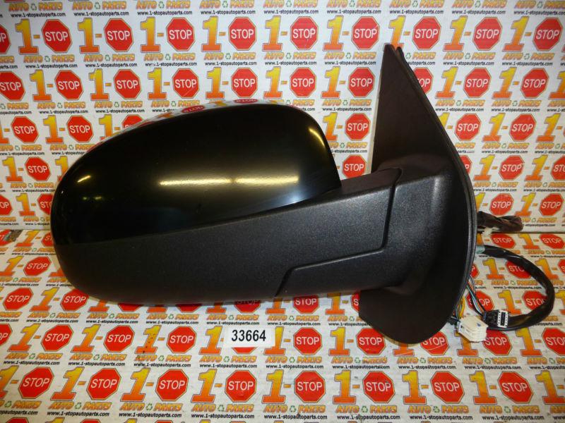 07 08 09 10 11 12 chevy tahoe passenger/right side view power mirror w/signal