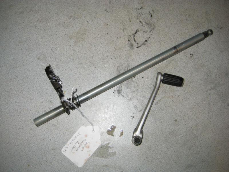 Honda cbr900rr shift shaft with shift lever 1993 1994 