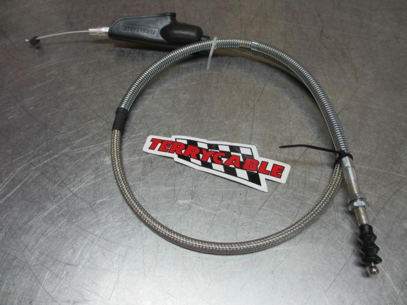 Buy Yamaha Raptor Steel Braided Clutch Cable 700R 700 YFM in Orange