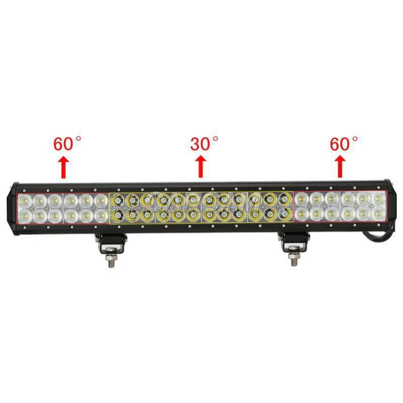 23 INCH 144W CREE LED SPOT&FLOOD COMBO OFFROAD WORK LIGHT BAR 4WD SAVE ON 126W, US $223.95, image 3
