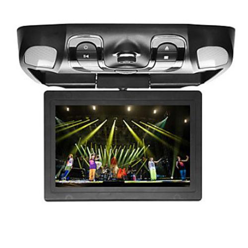 12.1" roof mount car dvd player with analog tv support dvd/sd/usb/fm/ir/mp4