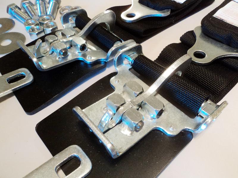 NEW DRAG RACE NOSTALGIA STYLE BLACK SEAT BELTS MUSCLECAR HOTROD RESTOMOD GASSER, US $89.95, image 2