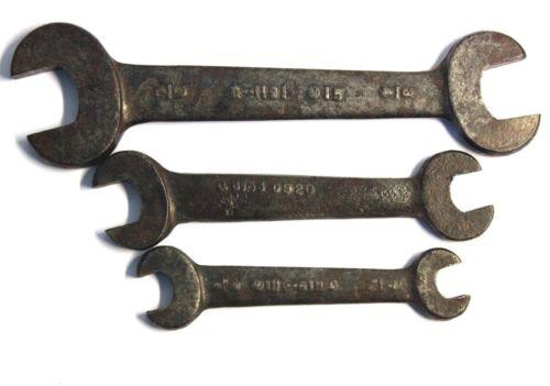 Vintage 1920's dodge bros. tool kit wrench set q1191 q6164 q6165