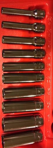 SNAP ON 44 PIECE 1/4 SOCKET SET METRIC & SAE NEW DEEP & SHALLOW SOCKETS 144TMPB, US $475.00, image 3
