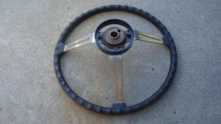 71 72 73 74 75 76 77 AMC JAVELIN AMX HORNET ORIGINAL BLACK SPORT STEERING WHEEL, US $139.95, image 5