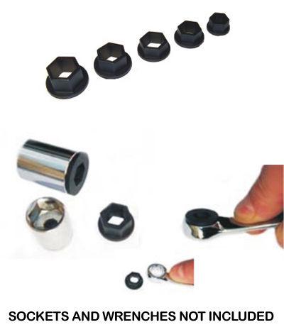 Metric socket and wrench plastic insert kit 5 piece