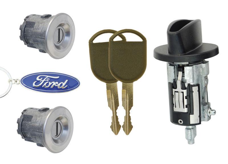 Ford taurus, sable 2000-07 ignition & door lock cylinders w/2 microchip keys