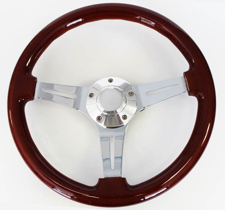 Blazer C10 C20 C30 Chevy Pick Up STEERING WHEEL WOOD Mahogany 14