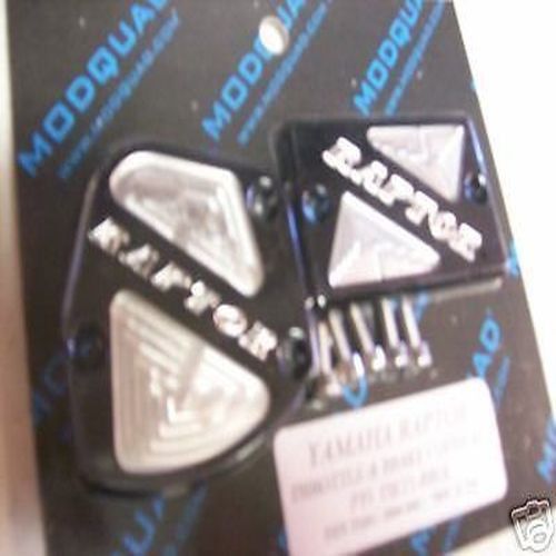 Yamaha raptor 350, 660, 700 throttle &amp; brake covers