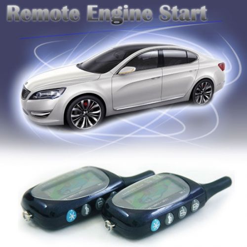 Code hopping keyless entry security car alarm and remote engine start system