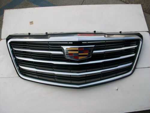 2015-2016 cadillac cts grill with radiator shutter with out actuator motor