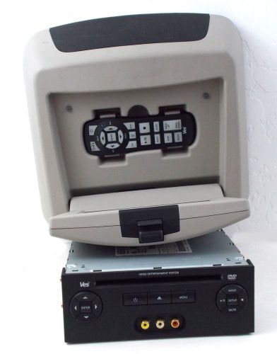Oem chrysler dodge jeep p56038783ad ves dvd player &amp; over head drop down tv