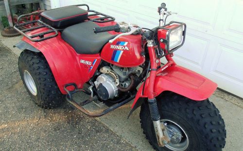 16" x 12" red rear rack seat pad 200es 200e big red 200m atc honda 3 wheeler atv