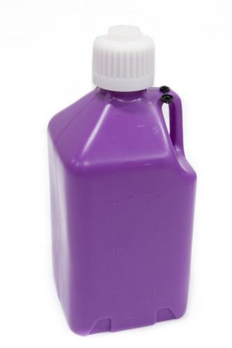 Scribner plastic purple plastic square 5 gal utility jug p/n 2000p