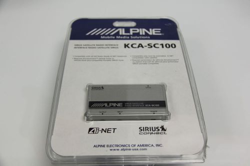 Alpine kca-sc100 sirius satellite radio interface mobile headunit compatible nos