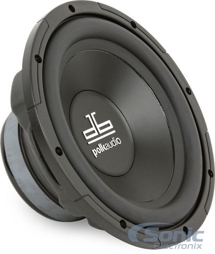 New! polk audio db840dvc 360w 8&#034; db series dual 4 ohm marine certified subwoofer