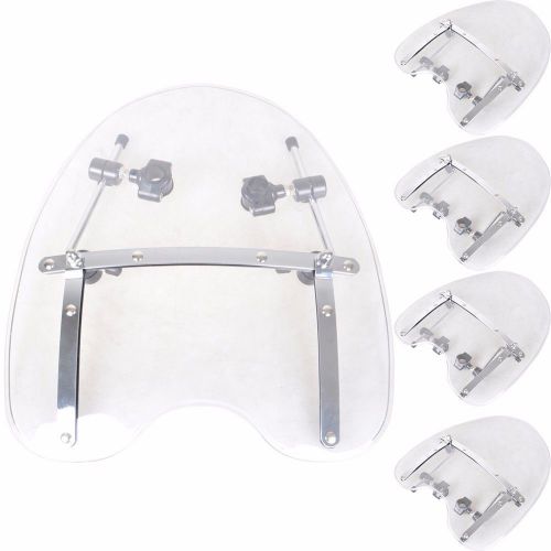 Lot 5~clear windshield for harley honda suzuki kawasaki yamaha cruiser wholesale
