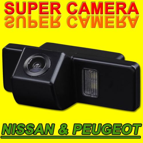 Car rear view backup camera for nissan x-trail qashqai peugeot 307 sunny geniss