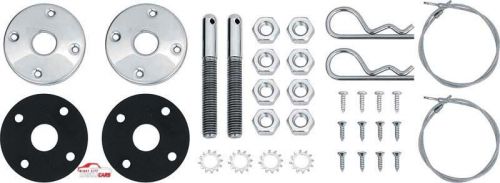 1969-74 mopar b/e-body hood pin set with 25” lanyard no reserve!